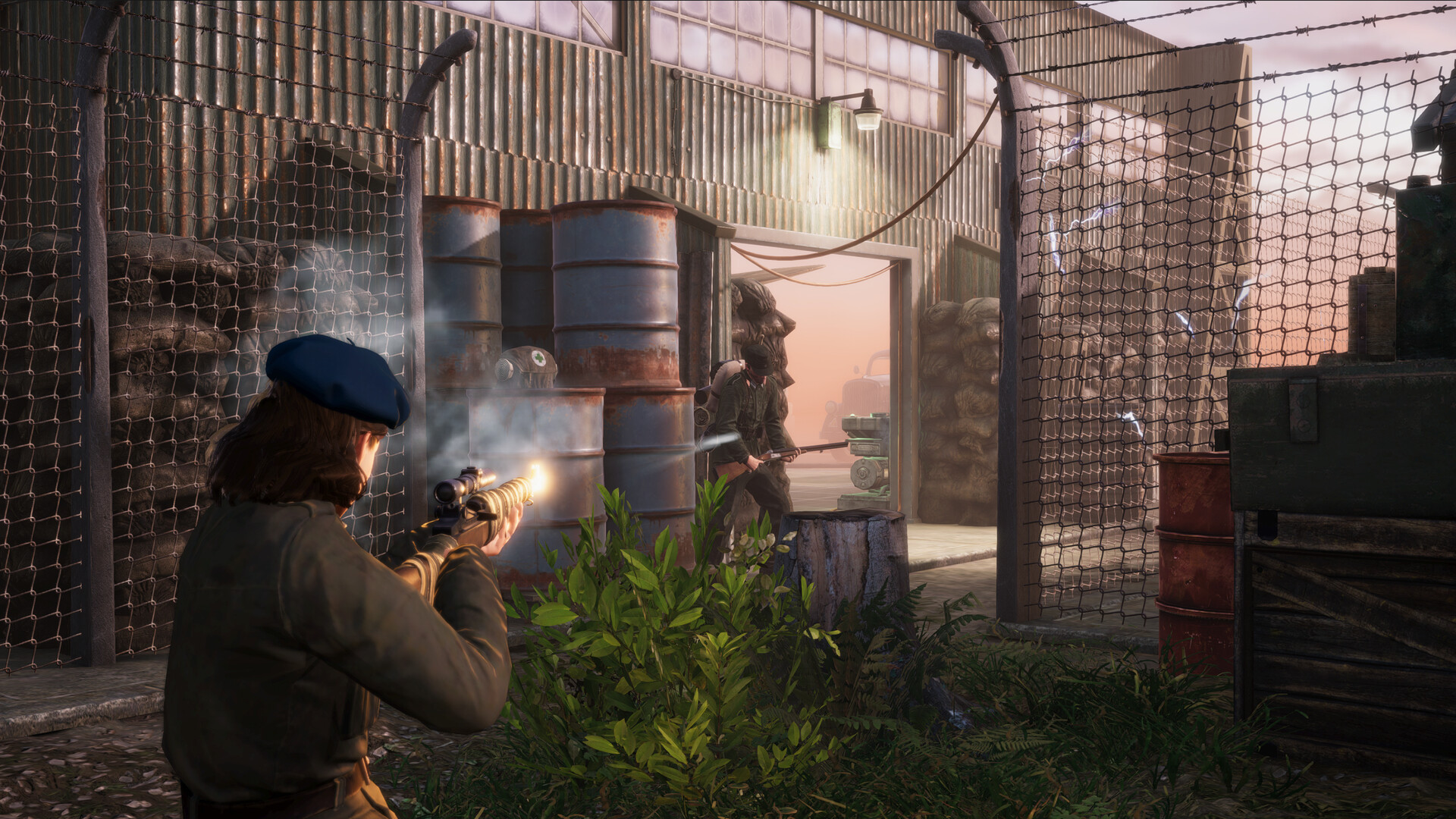 Combat in a mission